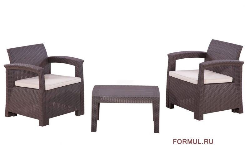 Комплект мебели для сада Gardeck Rattan Comfort 3
